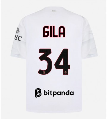 AC Milan Mario Gila #34 Udebanetrøje 2026-27 Kortærmet AC Milan Mario Gila #34 Udebanetrøje 2026-27 Kortærmet